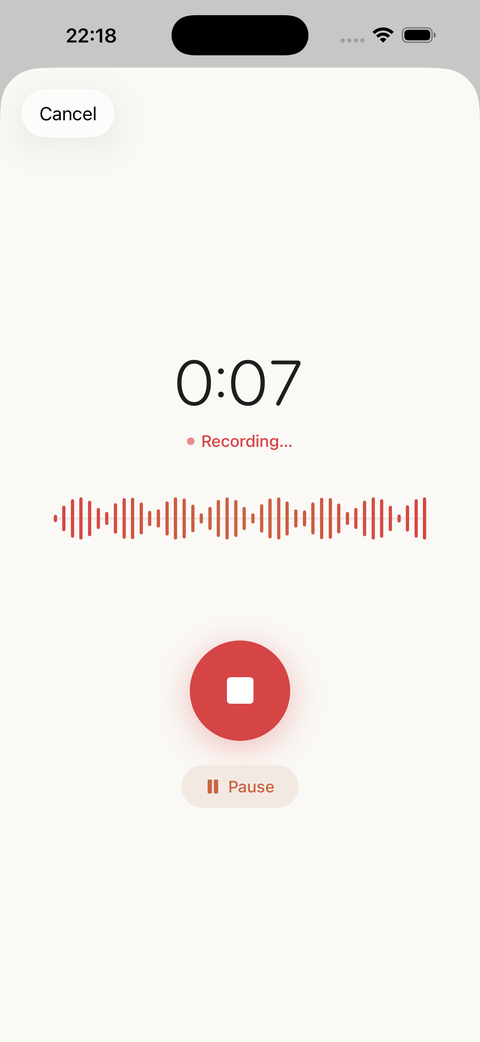 Recording